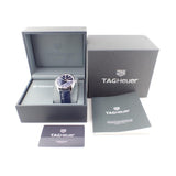 Tag Heuer Carrera Day Date Blue Dial Blue Leather Strap Watch for Men - WBN2012.FC6502