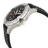 Breitling Avenger Automatic GMT 43 Black Dial Black Nylon Strap Watch for Men - A32397101B1X1