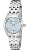 Marc Jacobs Peeker Blue Dial Silver Stainless Steel Strap Watch for Women - MBM3376