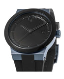 Movado Bold Fusion Black Dial Black Rubber Strap Watch for Men - 3600626