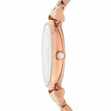 Emporio Armani Mother of Pearl Dial Rose Gold Steel Strap Watch For Women - AR11110