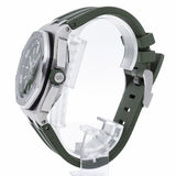 Audemars Piguet Royal Oak Offshore Diver Green Dial Green Rubber Strap Watch for Men - 15710ST.OO.A052CA.01