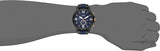 Fossil Nate Chronograph Blue Dial Two Tone Steel Strap Watch for Men - JR1494