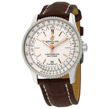 Breitling Navitimer Automatic 41mm Brown Leather Strap Mens Watch - A17326211G1P1