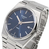 Tissot T Classic PRX Blue Dial Silver Steel Strap Watch For Men - T137.410.11.041.00