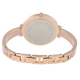 Michael Kors Jaryn Analog Gold Dial Pink Steel Strap Watch For Women - MK4343