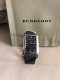 Burberry The Pioneer Black Dial Leather Strap Watch for Women - BU9505