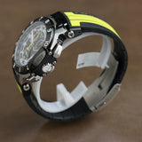 Tissot T Race Thomas Luthi Chronograph Grey Dial Black Rubber Strap Watch For Men - T092.417.27.067.00