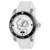 Gucci Dive Quartz White Dial White Rubber Strap Watch For Men - YA136330