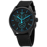 Tissot Chrono XL Quartz Black Dial Black Nylon Strap Watch For Men - T116.617.37.051.00