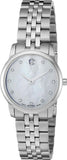 Movado Museum Classic Mother of Pearl Dial Silver Steel Strap Watch For Women - 0606612