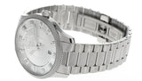 Gucci G Timeless Eryx Silver Dial Silver Steel Strap Watch For Men - YA126339/40