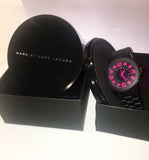 Marc Jacobs Pelly Black Dial Black Stainless Steel Strap Watch for Women - MBM2517