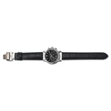 Tissot Dressport Chronograph Black Dial Black Leather Strap Watch for Women - T050.217.17.057.00