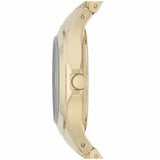 Marc Jacobs Rivera White Dial Yellow Gold Strap Watch for Women - MBM3137