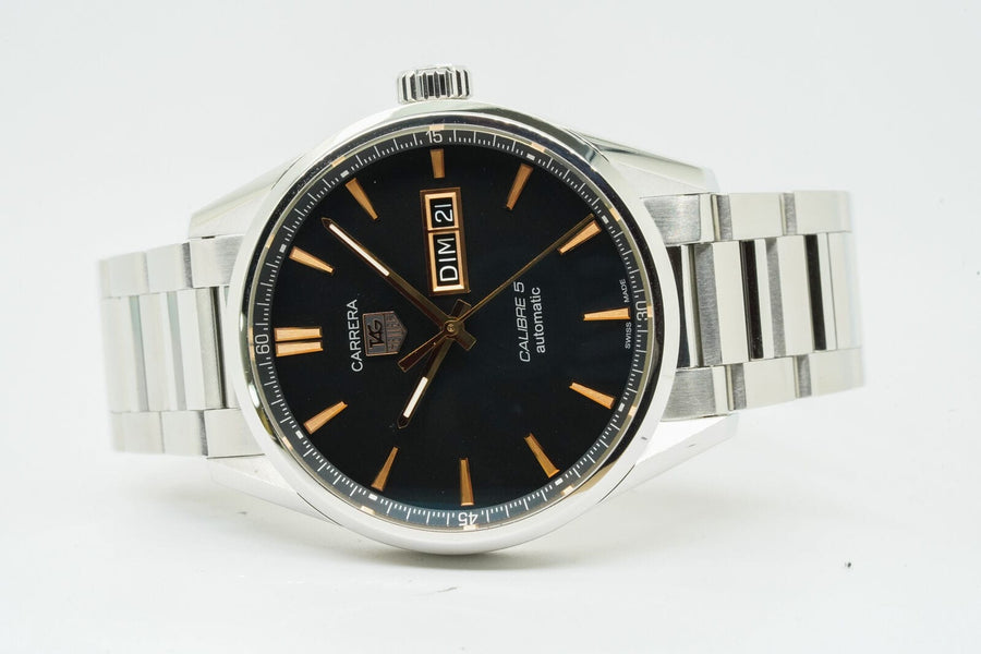 Tag Heuer Carrera Black Dial Watch for Men - WAR201A.BA0723