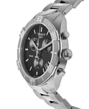 Tissot T Classic PR 100 Sport Chronograph Black Dial Silver Steel Strap Watch for Men - T101.617.11.051.00