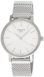 Tissot Everytime Lady Silver Dial Silver Mesh Bracelet Watch for Women - T143.210.11.011.00