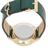 Coach Green Dial Green Leather Strap Watch for Women - 14503383