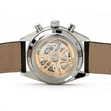 Tag Heuer Carrera Chronograph Grey Dial Brown Leather Strap Watch for Men - CBN2012.FC6483