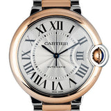 Cartier Ballon Bleu De Cartier Silver Dial Two Tone Steel Strap Watch for Women - W2BB0033