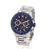 Tag Heuer Carrera Chronograph Blue Dial Silver Steel Strap Watch for Men - CBG2A11.BA0654