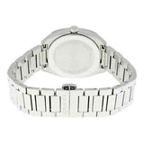 Gucci G Frame Quartz Diamonds Silver Dial Silver Steel Strap Watch For Women - YA142504