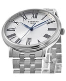 Tissot Carson Premium Quartz Silver Dial Silver Steel Strap Watch For Men - T122.410.11.033.00