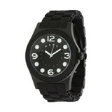 Marc Jacobs Pelly Black Dial Black Silicone Strap Watch for Women - MBM2528
