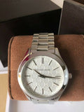 Michael Kors Runway Silver Dial Silver Stainless Steel Strap Watch for Women - MK3371