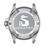 Tissot Seastar 1000 Black Dial Silver Steel Strap Watch For Men - T120.210.21.051.00