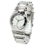 Marc Jacobs White Dial Silver Stainless Steel Strap Watch for Women - MBM3052