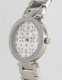 Michael Kors Parker Silver Dial Silver Stainless Steel Strap Watch for Women - MK6483