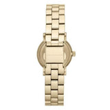 Marc Jacobs Baker White Dial Gold Stainless Steel Watch for Women - MBM3247