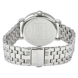 Coach Delancey White Dial Stainless Steel Watch For Women - 14502810