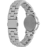 Marc Jacobs Baker White Dial Silver Steel Strap Watch for Women - MBM3246