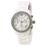 Michael Kors Runway White Dial White Steel Strap Watch for Women - MK5188