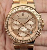 Michael Kors Dylan Rose Gold Rose Gold Steel Strap Watch for Women - MK5586