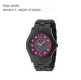 Marc Jacobs Pelly Black Dial Black Stainless Steel Strap Watch for Women - MBM2517