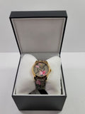 Gucci G Timeless Floral Brown Dial Brown Leather Strap Watch For Women - YA1264038