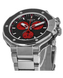 Tissot T Race Marc Marquez Limited Edition Black Dial Silver Steel Strap Watch for Men - T141.417.11.051.00