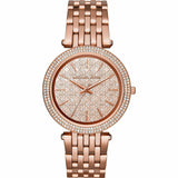 Michael Kors Darci Rose Gold Dial Steel Strap Watch for Women - MK3399