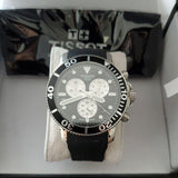 Tissot Seastar 1000 Chronograph Black Dial Black Rubber Strap Watch For Men - T120.417.17.051.00