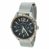 Tommy Hilfiger Gavin Chronograph Quartz Grey Dial Silver Mesh Bracelet Watch for Men - 1791466