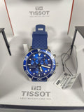 Tissot Seastar 1000 Chronograph Blue Dial Silver Steel Strap Watch For Men - T120.417.11.041.00