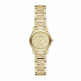 Burberry The City Gold Dial Gold Steel Strap Watch for Women - BU9234