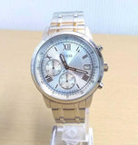 Guess Horizon Chronograph Quartz Blue Dial Silver Steel Strap Watch for Men - W0379G6