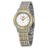 Tissot Carson Steel Lady White Dial Quartz Watch For Women - T085.210.22.011.00