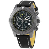 Breitling Avenger Chronograph 45mm Night Mission Black Dial Black Nylon Strap Watch for Men - V13317101B1X1