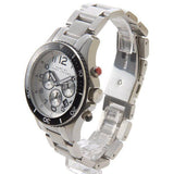 Marc Jacobs Rock Chronograph Silver Dial Silver Stainless Steel Strap Watch for Men - MBM5029